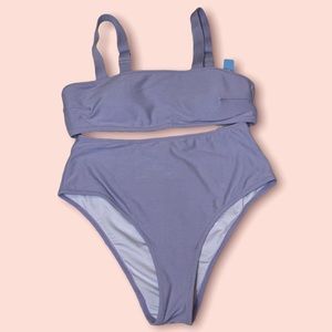 Cupshe lavender bikini set